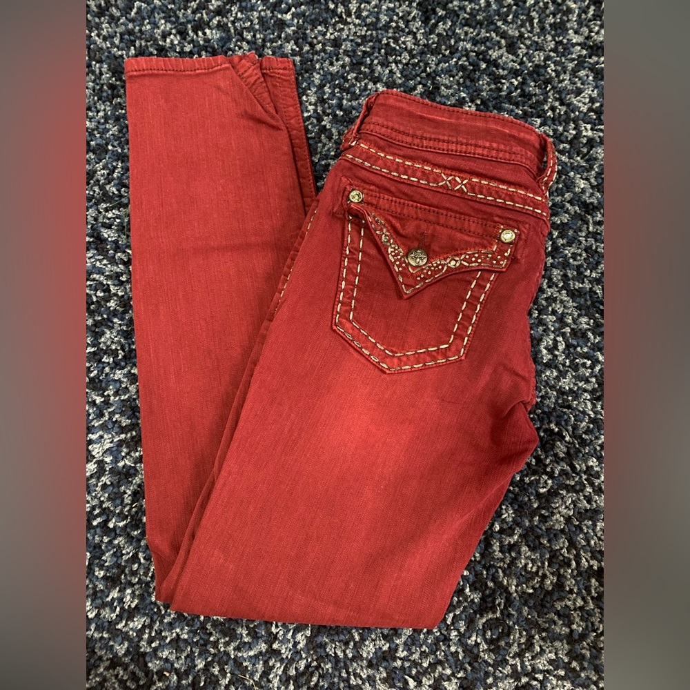 Miss Me signature skinny sz 29
